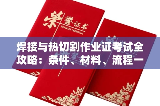 全国焊接与热切割作业证考试全攻略:条件、材料、流程一网打尽!